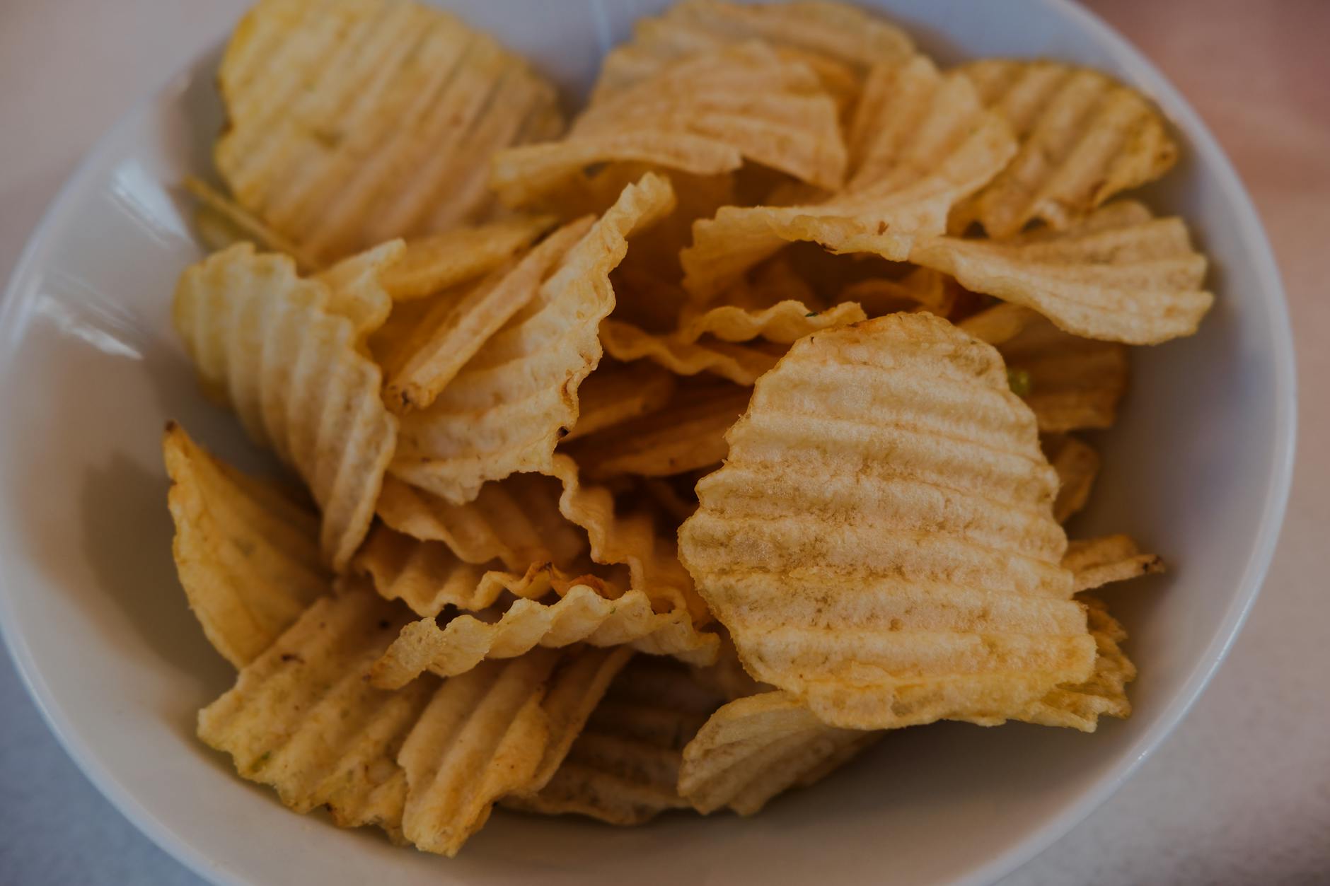 wavy potato chips